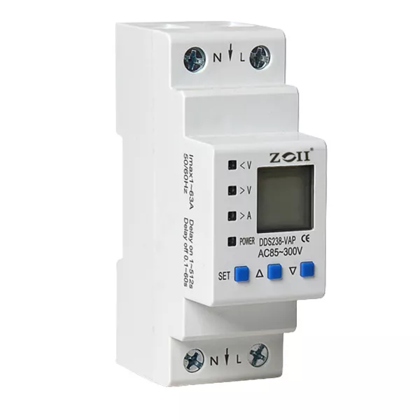 Protector Digital LCD Monofasico Multivoltaje / 80A