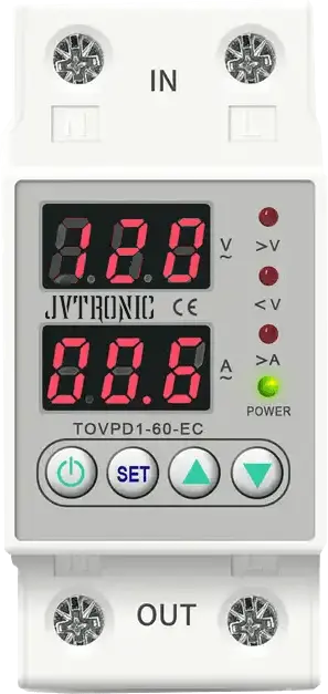 Protector Digital Monofasico Multivoltaje / 100A
