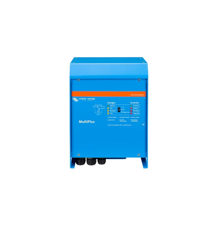 Inversor cargador MultiPlus 24/3000/70-50 120V VE.Bus 3kVA 24VDC Input: 120VAC Output: 120VAC VICTRON ENERGY PMP243021102