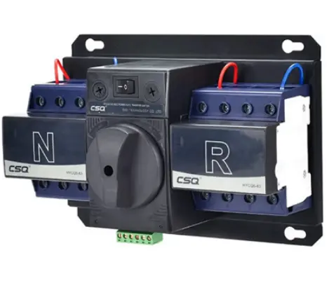 Transferencia Automática Motorizada 3 Polos 63A Control 220V - ATS 3x63A