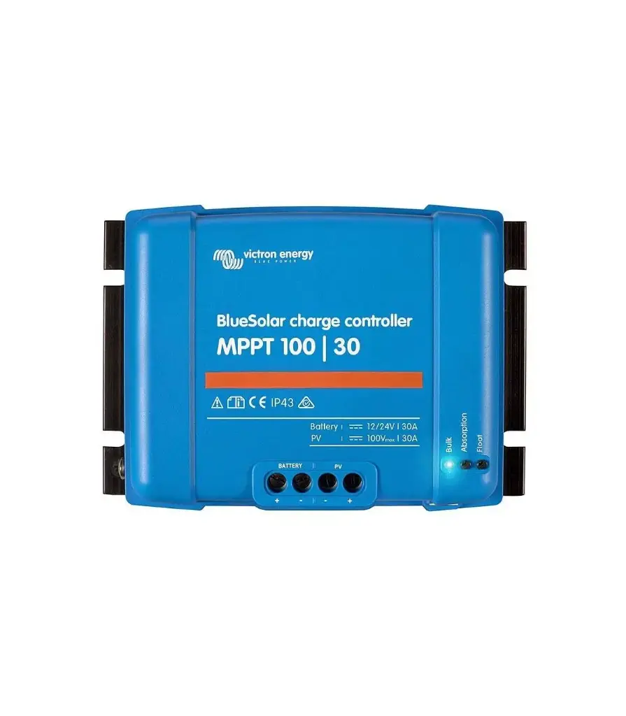 Controlador de carga BlueSolar MPPT 100/30 12/24V Voc:100V In:30A VE.Direct VICTRON ENERGY SCC020030200