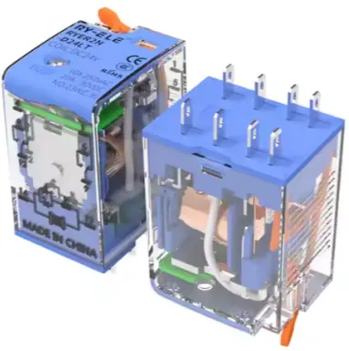 Rele - 8 Pines - RY-ELE - 7A - 24Vdc - SIN Base (Solo el Rele)