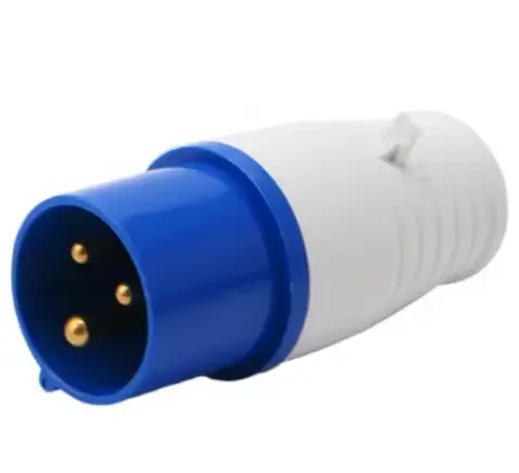 Secon Macho 32A 2P+E 2x32A IP44 CF-023 - Enchufe Industrial