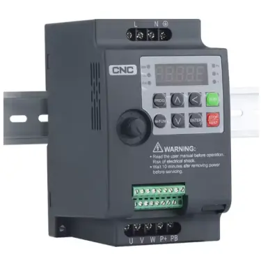 Variador de Frecuencia 3HP (2.2kW) - Entrada Monofasica 220vac - Salida Trifasica 220Vac