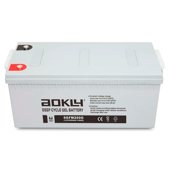 Batería Gel 200Ah 12V AOKLY Sellada