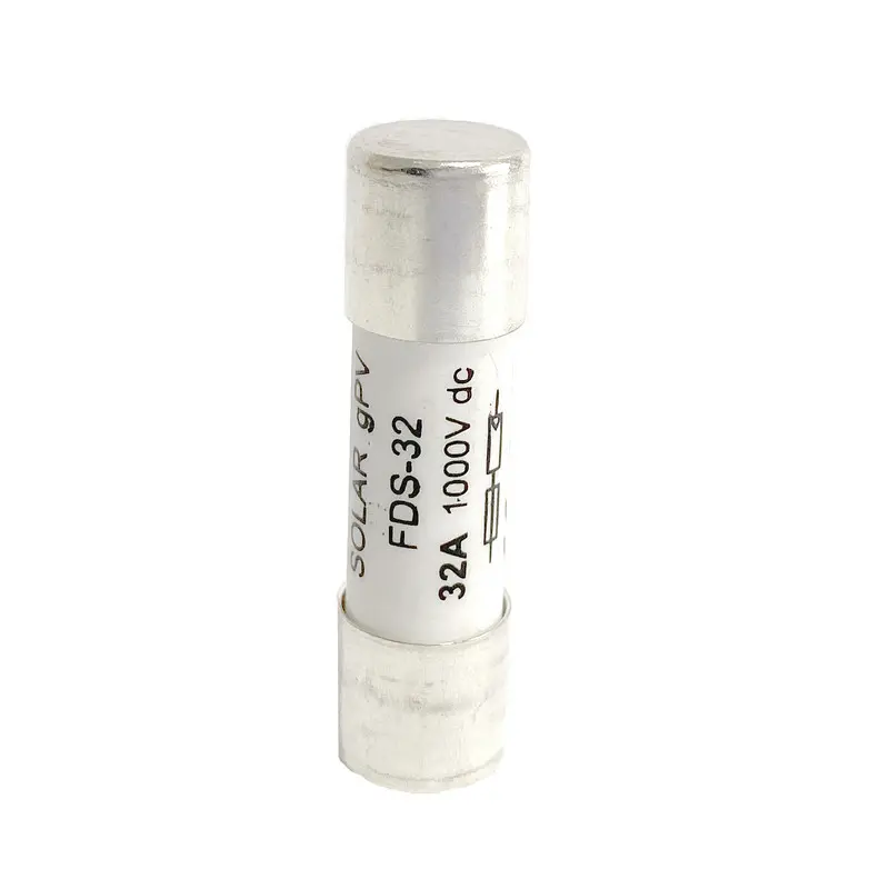 Fusible de CC solar WSPV-32 10A, 12A, 15A y 20A 1000V 10x38mm 25kA Worldsunlight