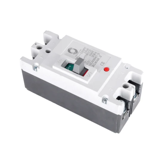 Interruptor de caja moldeada CC XM1-125PV 2P 550V 100A DC MCCB Termomagnético 100A 550Vdc Worldsunlight