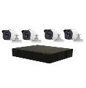 KIT DVR-204Q-K1 4 CANALES 1080P + 4 CÁMARAS BULLET THC-B140- M 3.6MM TURBO HD 4MP + FUENTE DE 12V + CABLES + 1 HDD 1TB