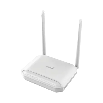 ROUTER ONU GPON, WIFI 2.4 GHZ, 2 PUERTOS GIGABIT + 2 PUERTOS FAST ETHERNET, CONECTOR SC/U
