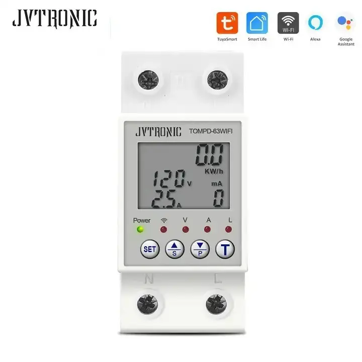 Protector Digital WIFI 110/220v 60Amp Multivoltaje