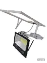 LAMPARA LED 200W CON PANEL Y SOPORTE PARA POSTE