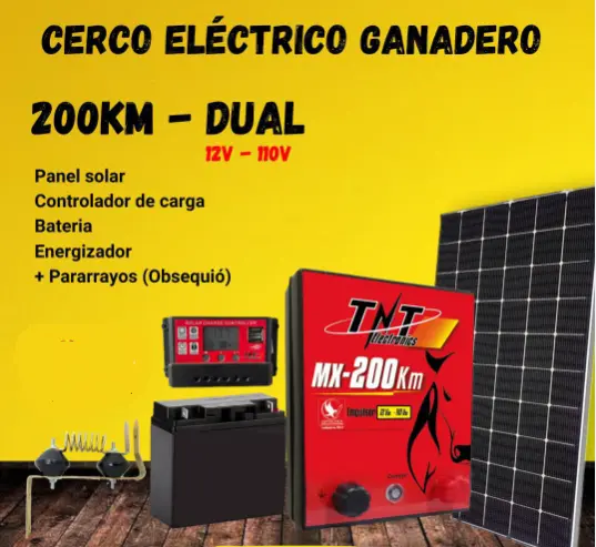 Kit Dual 200Km Panel Solar