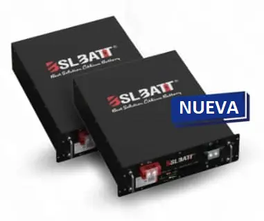 Batería de litio LiFePO4 5.12kWh 51,2V 100A BSL BATT B-LFP48-100E Rack-mounted 6000ciclos 46kg