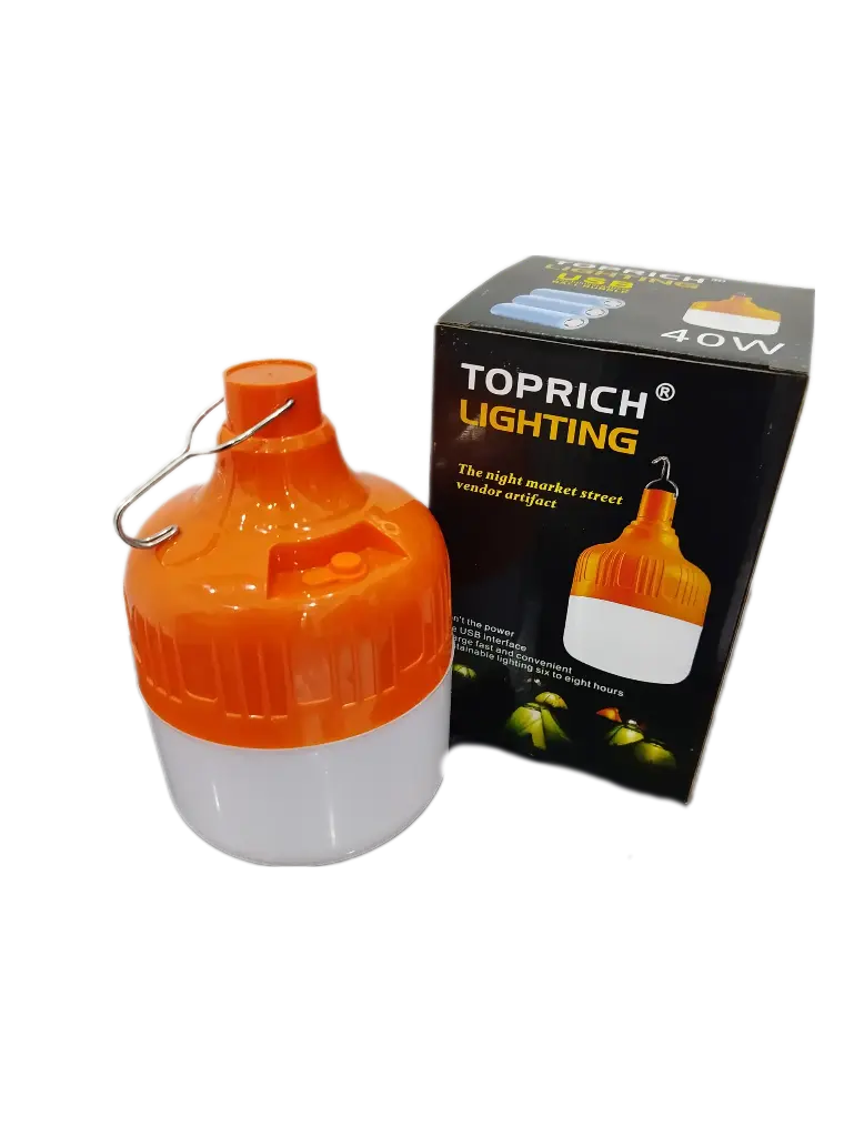 BOMBILLO RECARGABLE 40W