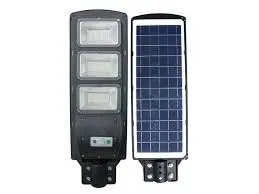 LÁMPARA LED DE POSTE 90W CON PANEL SOLAR INTEGRADO