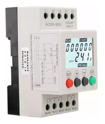 Supervisor Trifásico 150 ~ 600 VAC / 6A (3F)