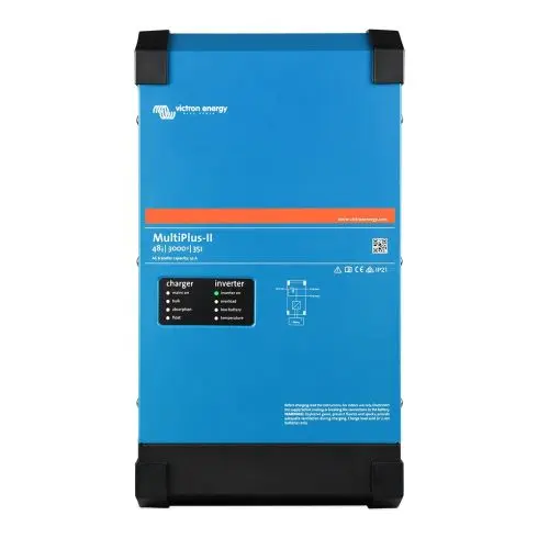 Inversor cargador MultiPlus II 48/3000/35-50 120V 3kVA 48VDC Input: 120VAC Output: 120VAC VICTRON ENERGY PMP482305100