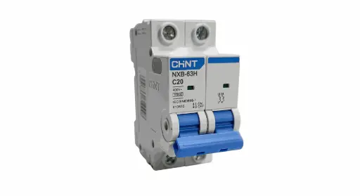 Breaker Termomagnético - 2 Polos - Tipo D - Curva D - 16A -20A - 25A - 32