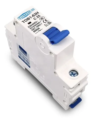 Termomagnético DC 1 polo 63A - Breaker DC 1x63A