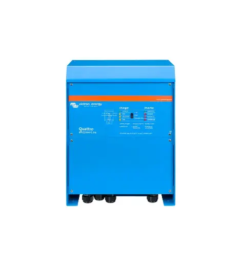 Inversor cargador Quattro 48/5000/70-100/100 120V VE.Bus 5kVA 48VDC Input: 120VAC Output: 120VAC VICTRON ENERGY QUA485021100
