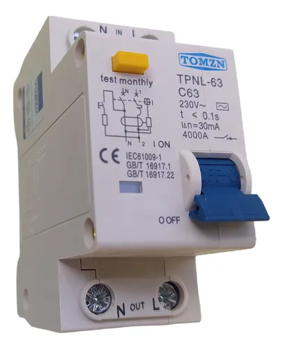 Disyuntor Diferencial - RCD - 2x63A