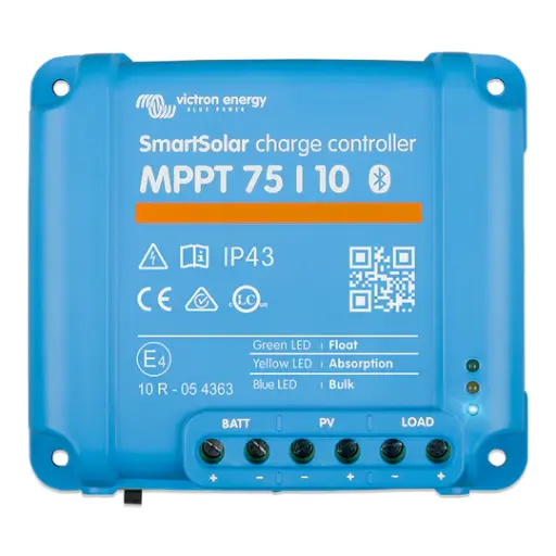 Controlador de carga SmartSolar MPPT 75/10 10A VICTRON ENERGY SCC075010060R