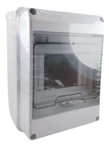 Tablero con Riel IP65 de 5 Circuitos plástico - IP65 5P