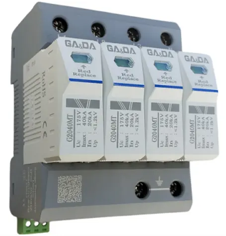 Supresor de Picos 4 Polos Uc=175V T2 80kA - DPS/SPD 4x175V 80kA