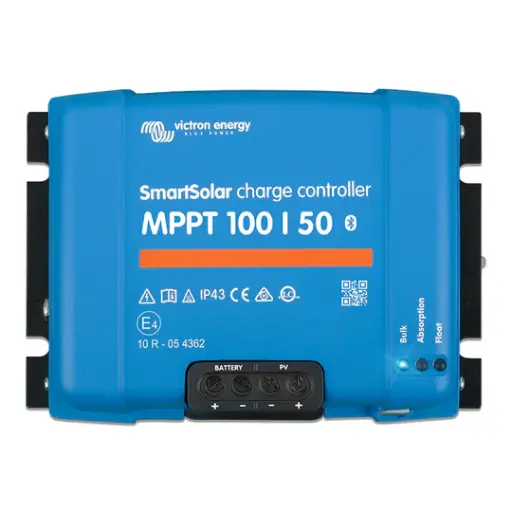 Controlador de carga SmartSolar MPPT 100/50 12/24V Voc:100V In:50A VE.Direct VICTRON ENERGY SCC110050210
