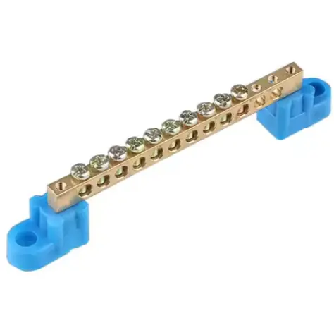 Bornera de Neutro 125A 1x10- Para fijacion con tornillos