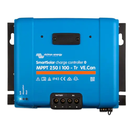 Controlador de carga SmartSolar MPPT 250/100-Tr VE.Can 12/24/48V Voc:250V In:100A VE.Can/VE.Direct/Bluetooth VICTRON ENERGY SCC125110412