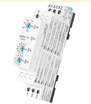 Rele - Temporizador - Multifuncion - Input 12V ~ 240V AC/DC - 0,1seg a 30 Horas