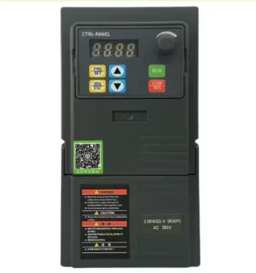 Variador de Frecuencia 5HP (4kW) - Entrada Monofasica 220vac - Salida Trifasica 220Vac