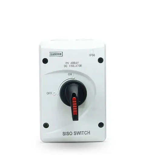 ISOLATOR SISO-40 DC1000V/4P 32A Desconectador de arreglo fotovoltaico SUNTREE