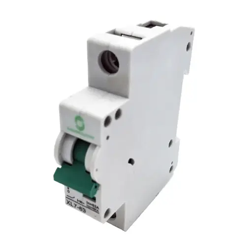 Minibreacker de CC XL7-63 1P 63 A 250V DC MCB Termomagnético 63A 250Vdc 6kA Worldsunlight