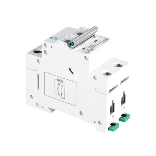 Minibreacker de CC XL7-63 2P 63 A 500V DC MCB Termomagnético 63A 500Vdc 6kA Worldsunlight
