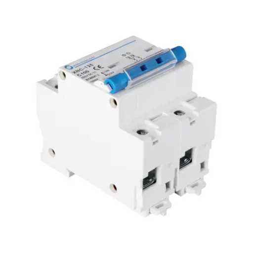 Minibreacker de CC XNC-125 80 A 550V 2P DC MCB Termomagnético 80A 550Vdc 10kA Worldsunlight