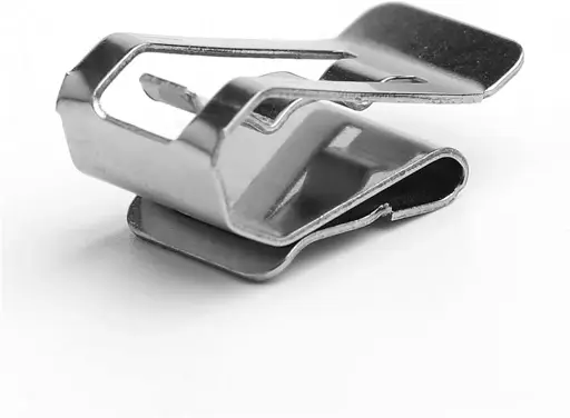 Clip metálico para canalizar cable pv de hasta 6 mm² acero inoxidable