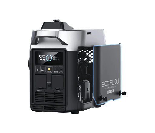 Generador inteligente EcoFlow de doble combustible (GAS LP y gasolina)