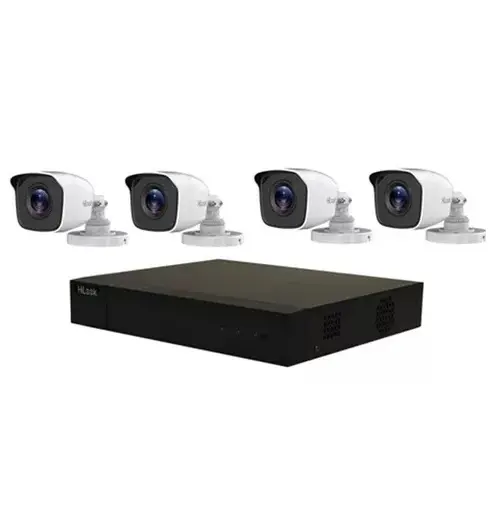 KIT DVR-204Q-K1 4 CANALES 1080P + 4 CÁMARAS BULLET THC-B120- M 3.6MM TURBO HD 2MP + FUENTE DE 12V + CABLES + 1 HDD 1TB