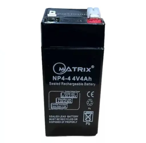 BATERIA 4V 4AH MATRIX