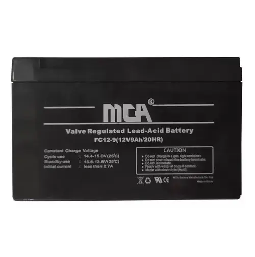 BATERIA 12V 9AH MCA