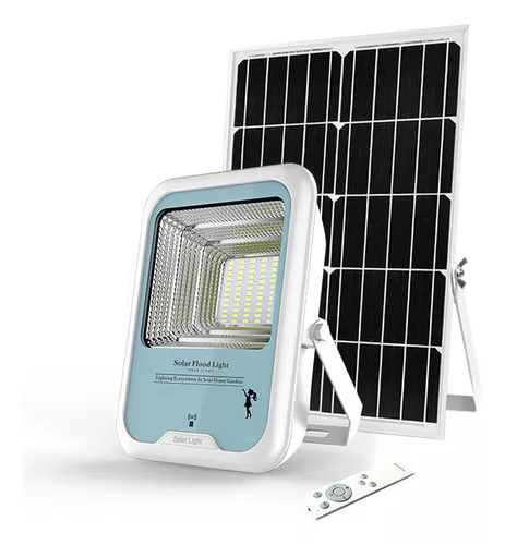 REFLECTOR LED CON PANEL SOLAR 200W
