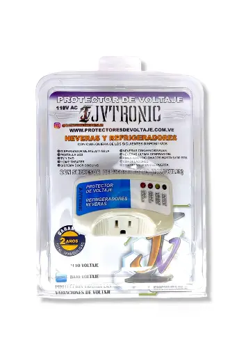 Protector de Voltaje Individual 110v Refrigeración – Multipropósito