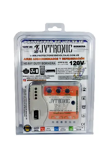 Protector Individual Bornera 110v JVTRONIC REFRIGERACIÓN A/A TRABAJO PESADO.