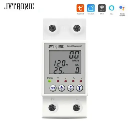 Protector Digital WIFI 110/220v 60Amp Multivoltaje
