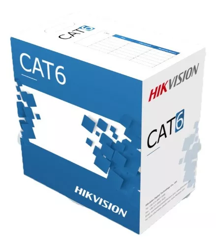 CABLE UTP CAT 6 / 305 MTS / BOBINA / 100% COBRE / 23 AWG / CM / PVC