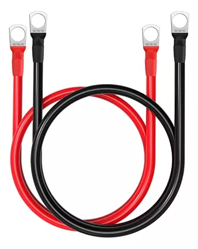 CABLE PUENTE PARA BATERÍA Ø 35MM 1 MT EL PAR