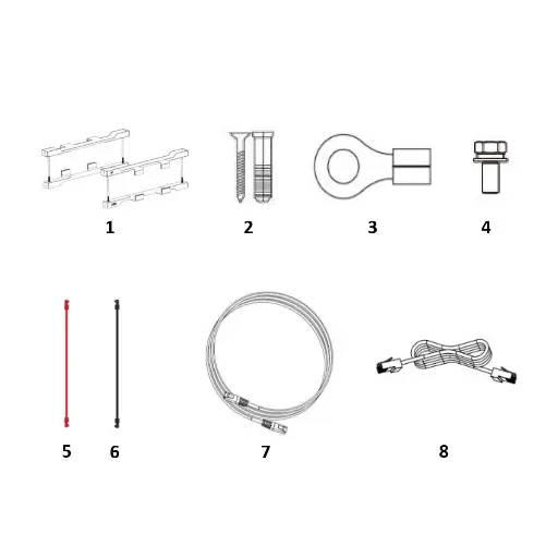BATERÍA DE LITIO 5.5KWH HOPE 5.5L-A1- KIT INSTALACIÓN 1