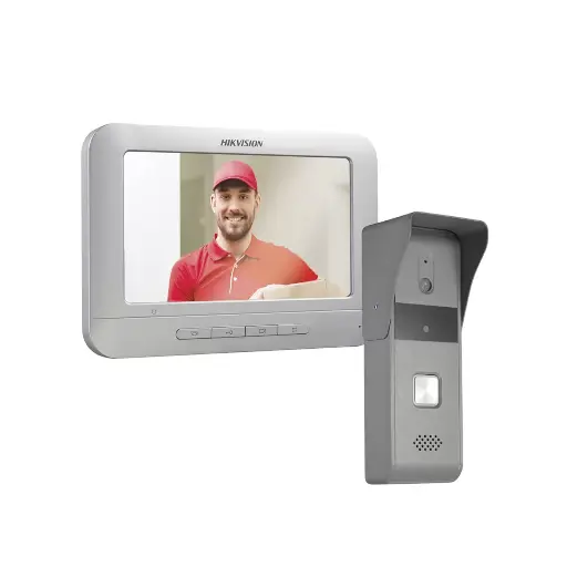 KIT DE VIDEO PORTERO / PANTALLA A COLOR 7"/ MICRÓFONO INCORPORADO / ALTAVOZ / IP67 EXTERIORES / 128MM X 42MM X 24.8MM